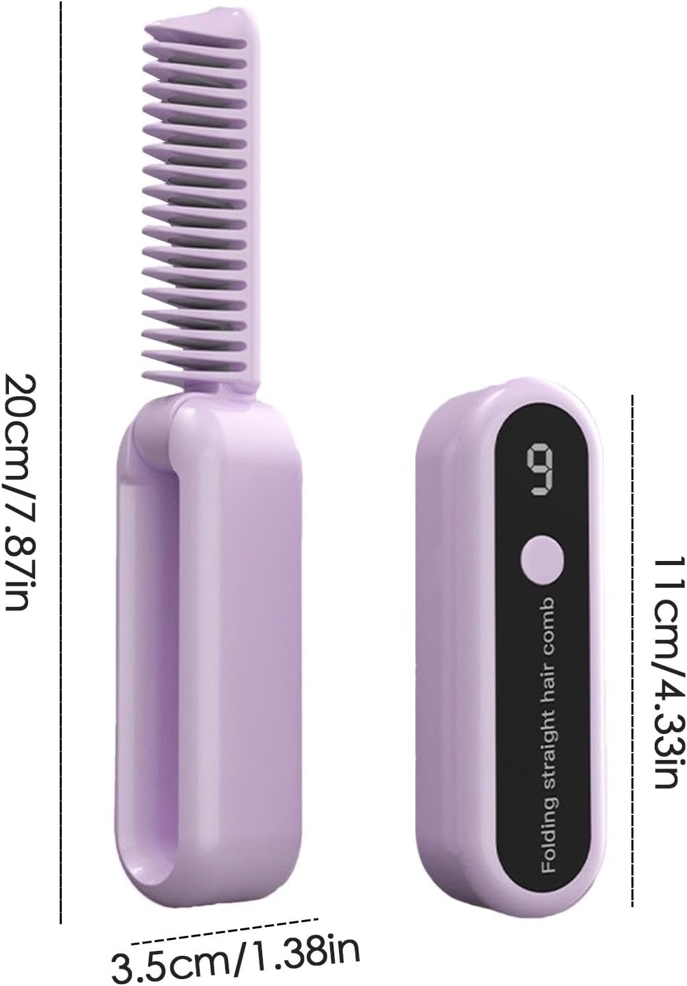 Cepillo Alisador Portátil Professional Brush